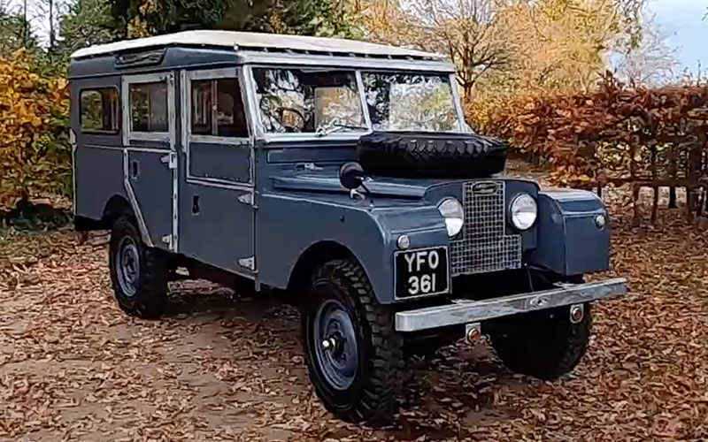 1957 Land Rover Series I wagon - Classic Car Auctions on YouTube.com