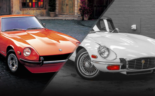 Classic Clash: Datsun 240Z vs Jaguar E-Type