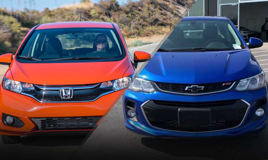 Under 15,000 Honda Fit vs Chevrolet Sonic