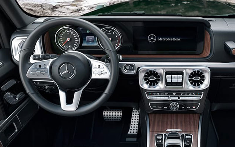 2021 Mercedes-Benz G-Class Infotainment - mbusa.com