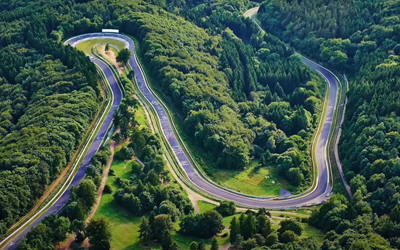 Part of the Nurburgring track - Vehicle Valhalla on YouTube.com Part of the Nurburgring track - Vehicle Valhalla on YouTube.com