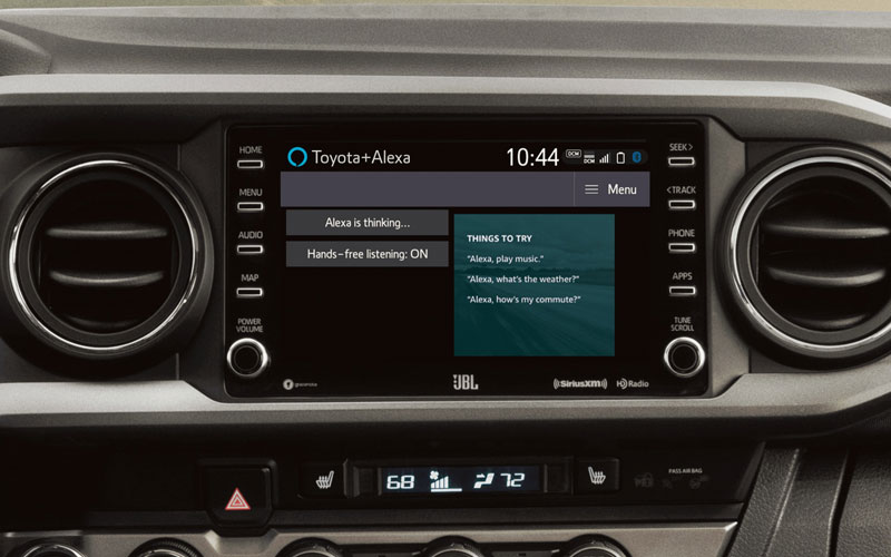 2021 Toyota Tacoma infotainment - toyota.com