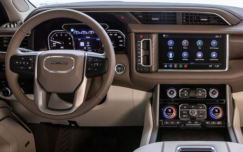 2021 GMC Yukon infotainment and digital guages - media.gmc.com 2021 GMC Yukon infotainment and digital guages - media.gmc.com