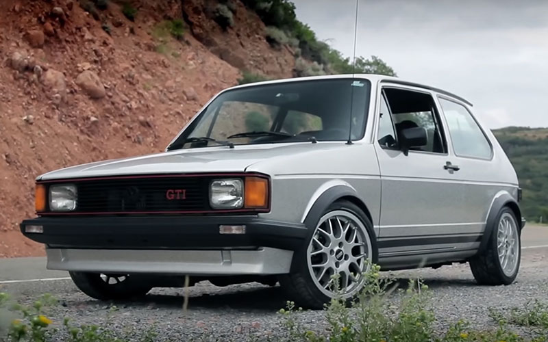 1976 Volkswagen Golf GTI - Donut Media on YouTube.com