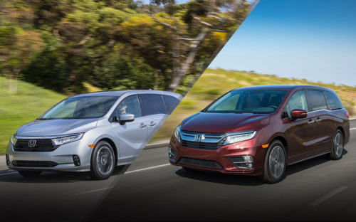 New vs Used Honda Odyssey Minivan
