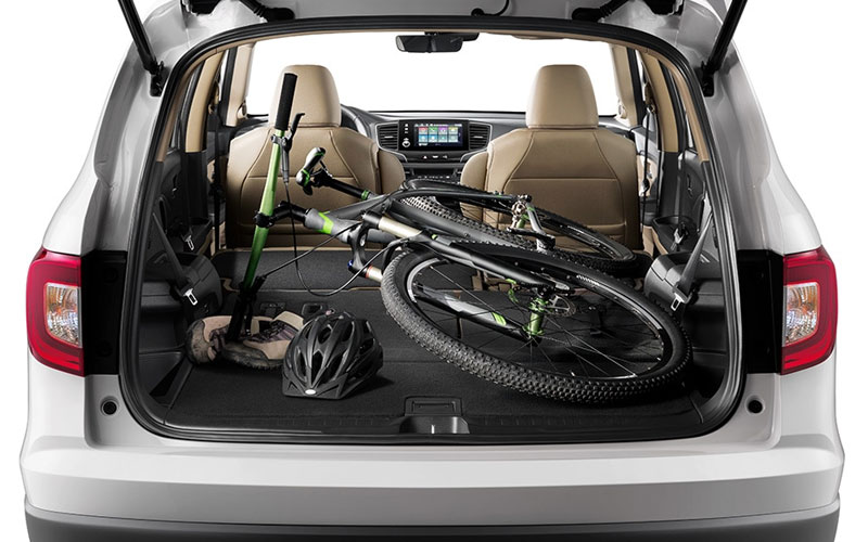 2021 Honda Pilot cargo space - automobiles.honda.com