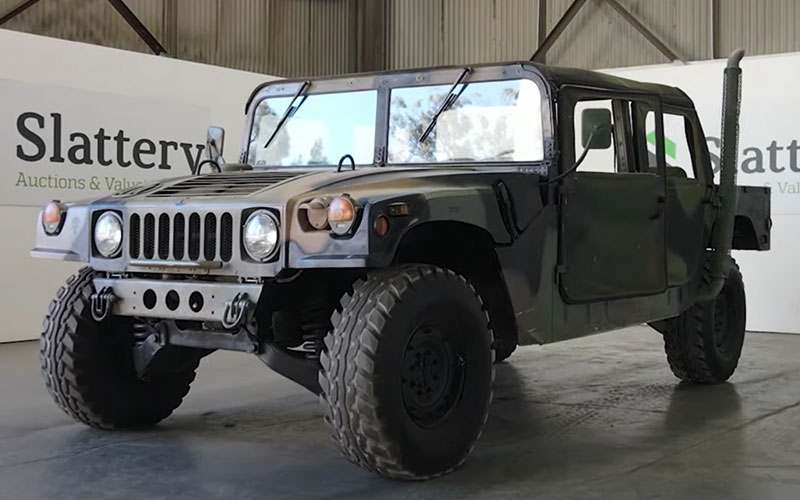 1985 HMMWV Military Humvee - Slattery Auctions on YouTube.com