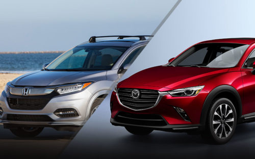 Under $20,000: Honda HR-V vs Mazda CX-3