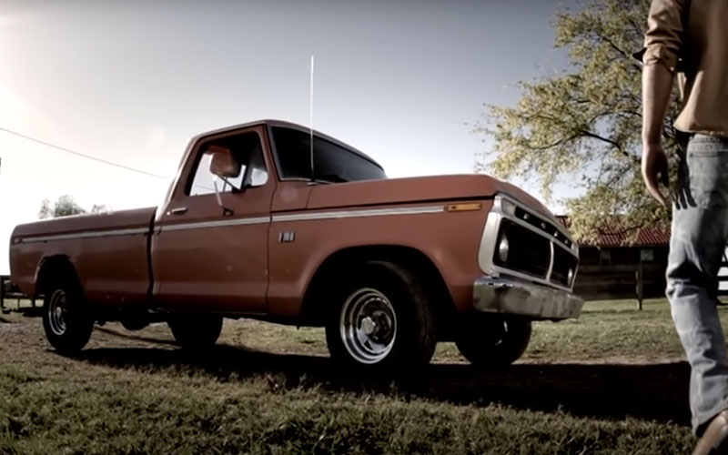 Ford F-100 in "I Drive Your Truck" - Lee Brice on YouTube.com