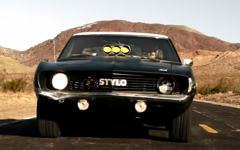 Chevrolet Camaro in "Stylo" - Gorillaz on YouTube.com