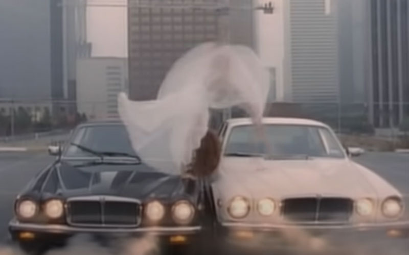 Jaguar XJ6 in "Here I Go Again" - RHINO on YouTube.com