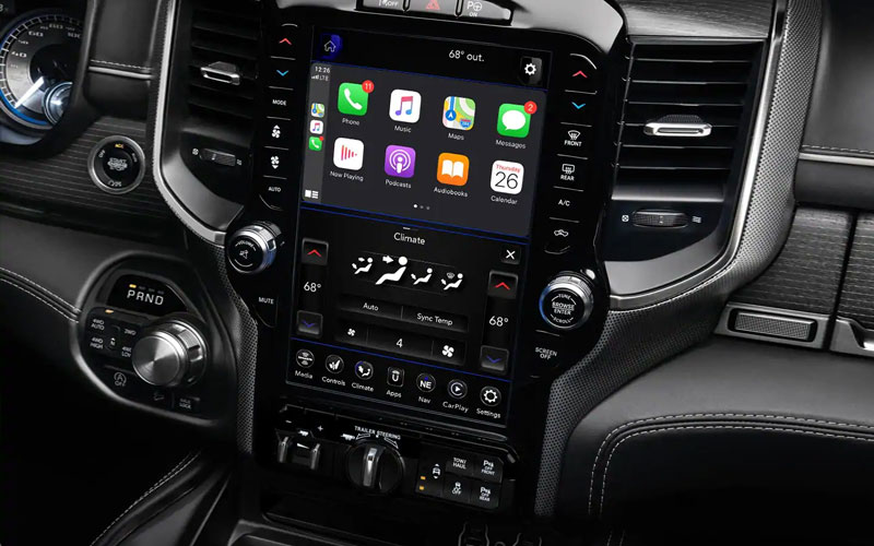 2021 RAM 1500 12.3-inch infotainment - ramtrucks.com