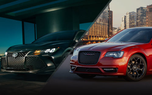 Toyota Avalon vs Chrysler 300