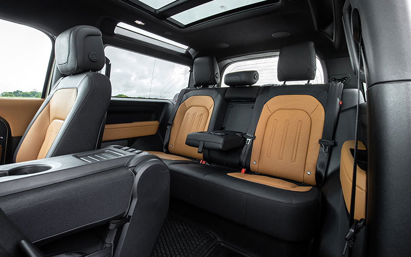 2021 Land Rover Defender 90 interior - landrover.com
