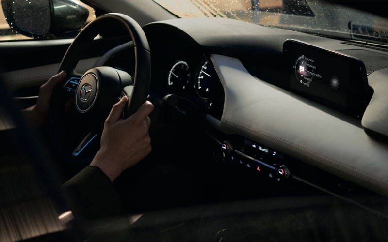 2021 Mazda3 interior - mazdausa.com
