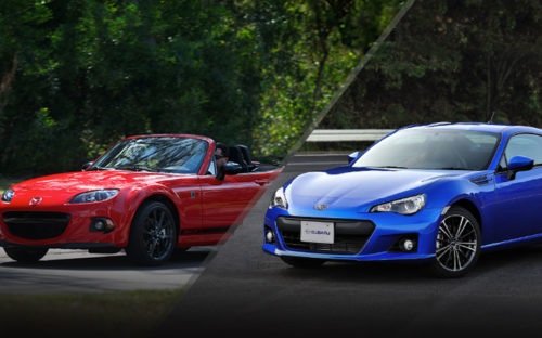 Under $15,000: Mazda Miata vs Subaru BRZ
