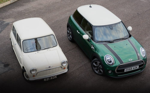 Mini Cooper Through the Years