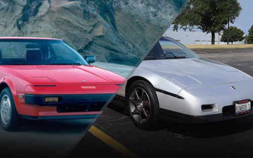 Classic Clash: Pontiac Fiero vs Toyota MR2