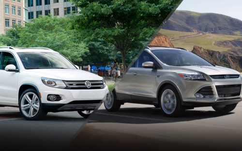 Under $12,000: VW Tiguan vs Ford Escape
