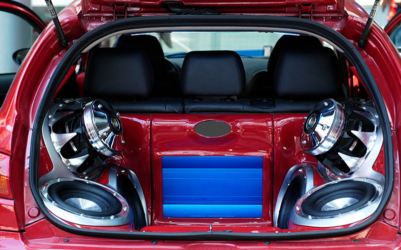 Custom speaker setup