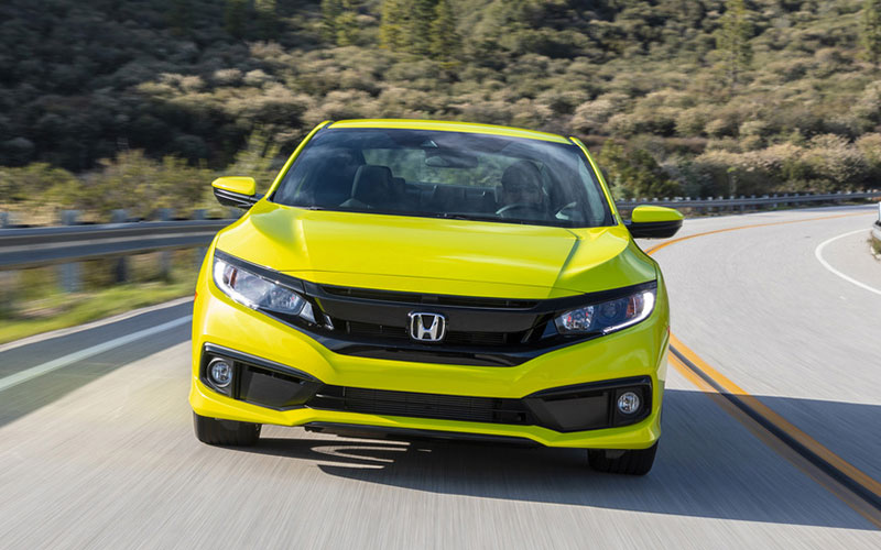 2020 Honda Civic coupe - hondanews.com