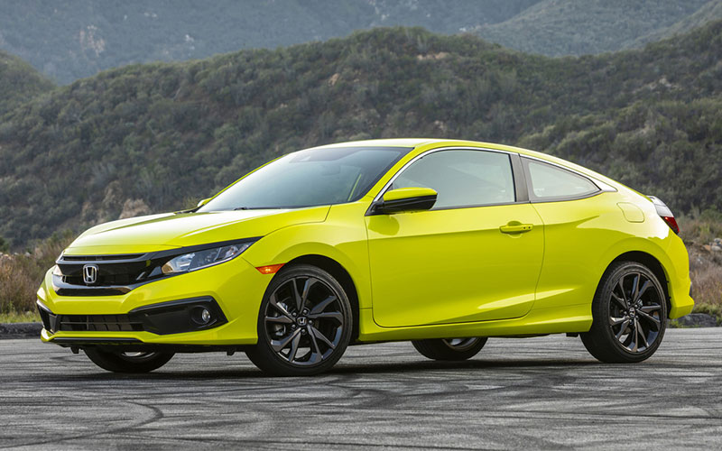 2020 Honda Civic coupe - hondanews.com