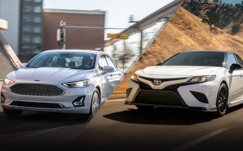 Under $20,000: Ford Fusion vs Toyota Camry
