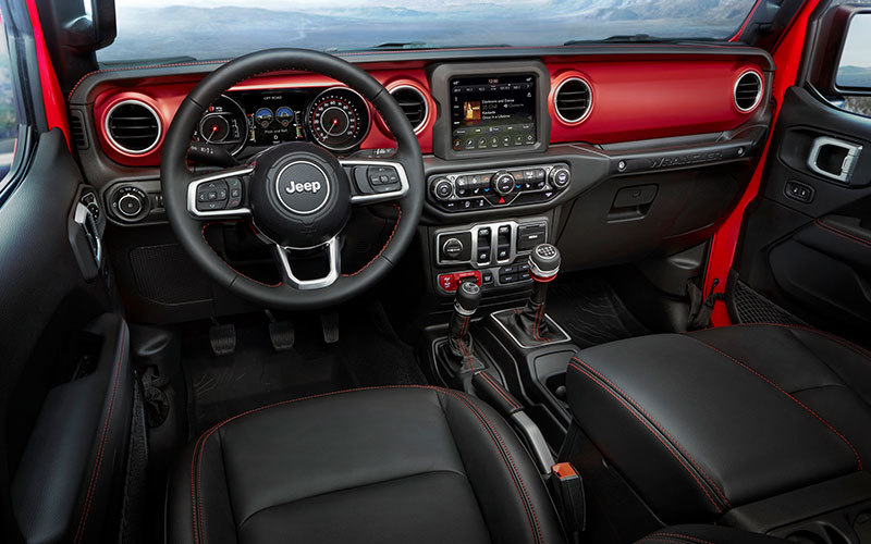 2020 Jeep Wrangler interior - stellantisnorthamerica.com