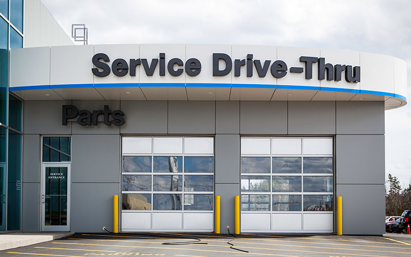 Dealership service center