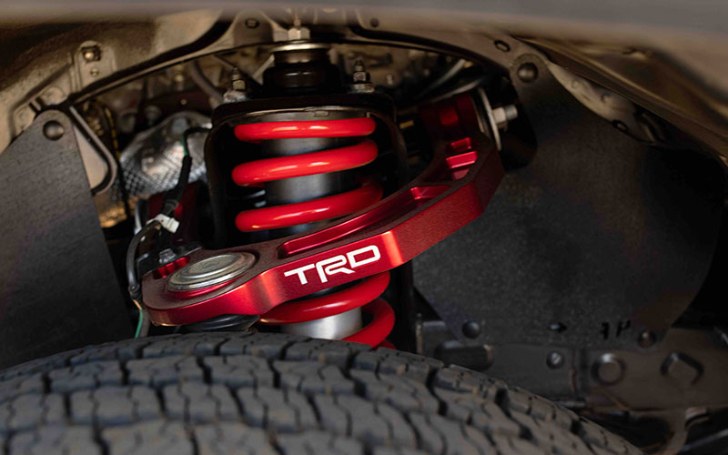 Toyota Tacoma TRD Pro shocks - pressroom.toyota.com