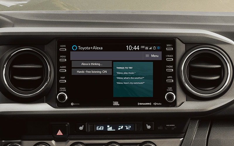 Toyota Tacoma 8-inch infotainment screen - toyota.com
