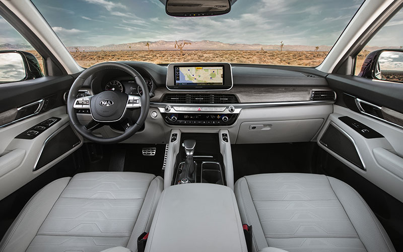 2020 Kia Telluride interior - kiamedia.com