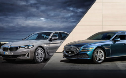 BMW 5-Series vs Genesis G80