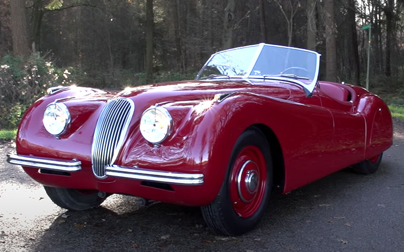 1949 Jaguar XK120 - SUPERCARCLASSICS on YouTube.com