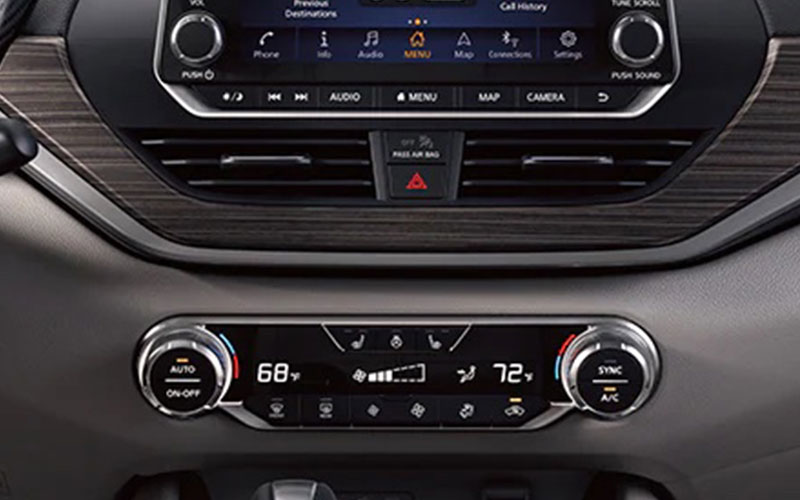 2021 Nissan Altima dual climate control - nissanusa.com