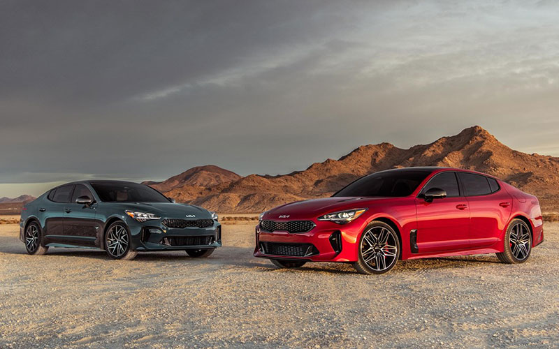 2022 Kia Stinger GT-Line and GT1 - kiamedia.com