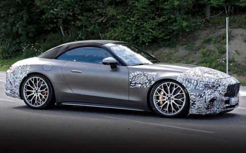 Sneak Peek: 2022 Mercedes-AMG SL Roadster