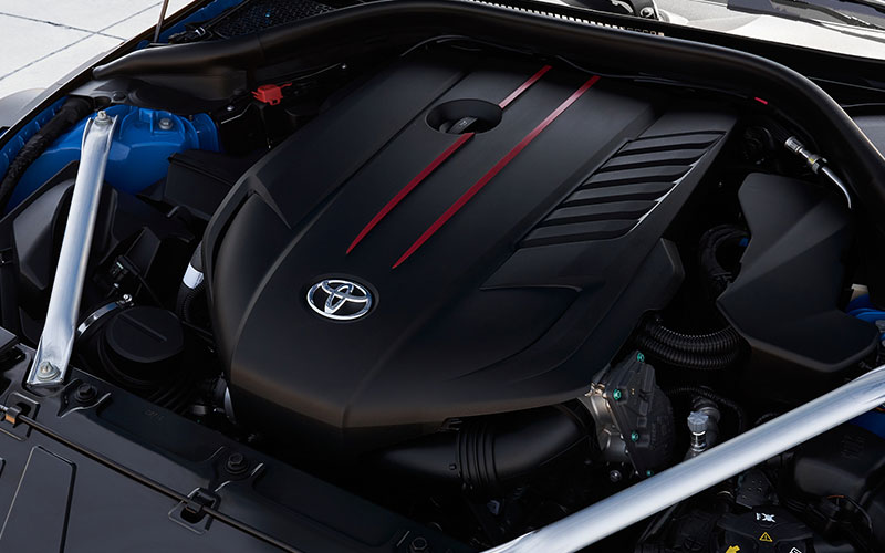 2022 Toyota GR Supra 3.0 engine - toyota.com