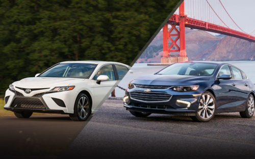 Under $20,000: Toyota Camry vs Chevy Malibu