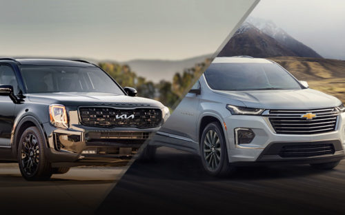 Head-to-Head: Kia Telluride vs. Chevrolet Traverse