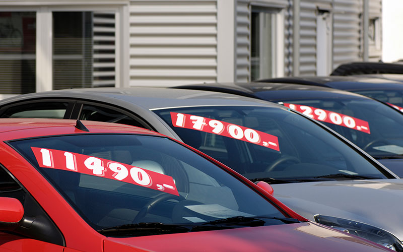 Used car lot