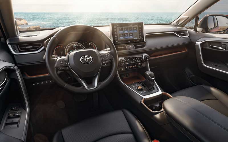 2021 Toyota RAV4 interior - toyota.com