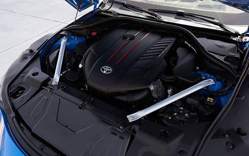 2021 Toyota GR Supra 3.0L I6 engine - toyota.com