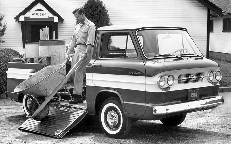 1961 Chevrolet Corvair rampside - media.chevrolet.com