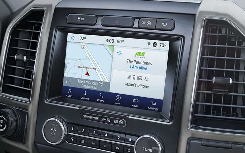 2020 Ford Expedition infotainment - ford.com