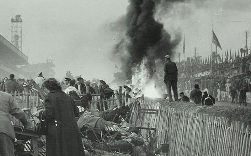 1955 Le Mans crash of Pierre Levegh - dailymail.co.uk