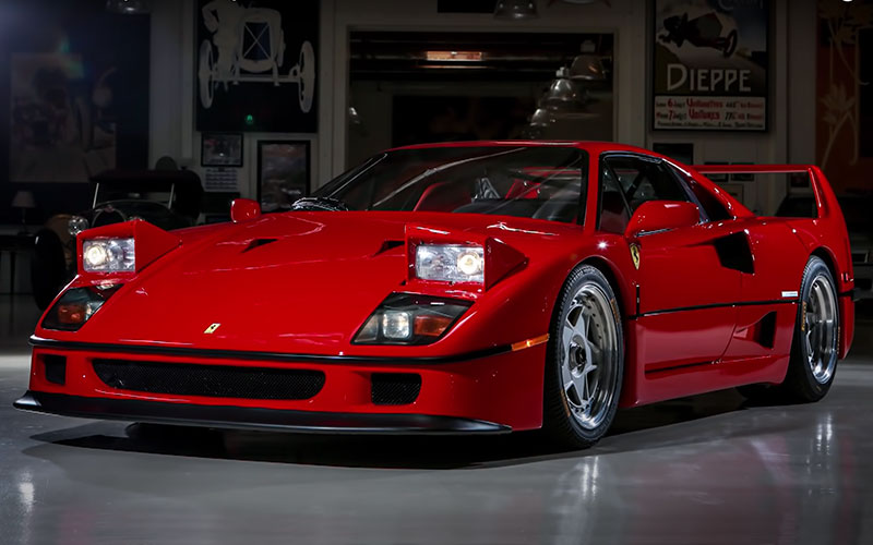 1990 Ferrari F40 - Jay Leno's Garage on YouTube.com