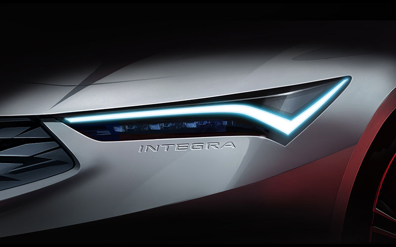 Acura Integra Teaser Sketch - acuranews.com Acura Integra Teaser Sketch - acuranews.com