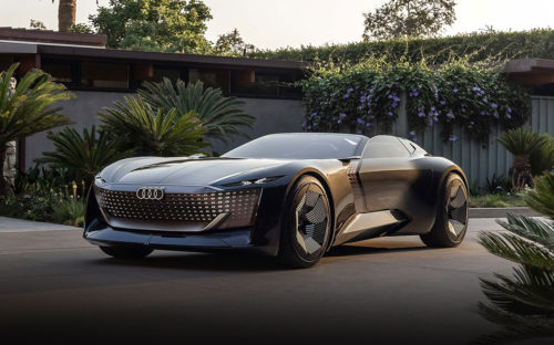 Driving Into the Future with the Audi Skysphere Concept