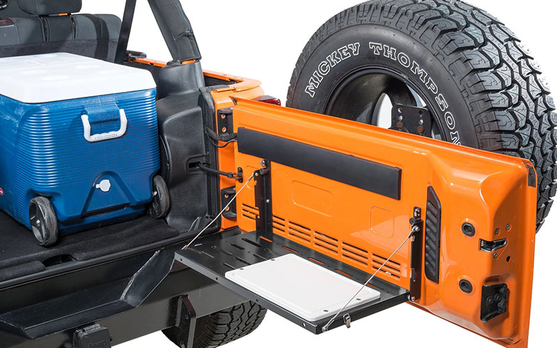 Jeep Wrangler with Tailgate Table - quadratec.com